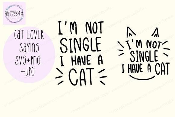Cat Lover Saying SVG: A Playful Design for Real Embroidery Projects