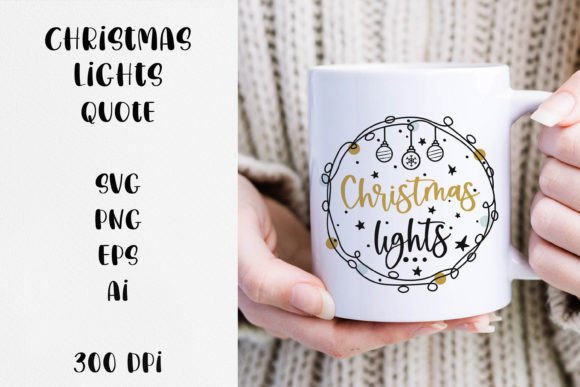 Christmas Lights Quote SVG File Review: A Holiday Embroidery Design to Light Up Projects