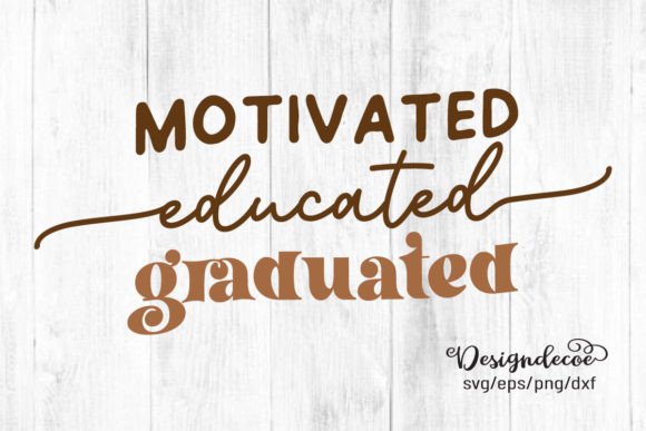 Motivated Educated Graduated Quote SVG Review: Real-World Embroidery Use