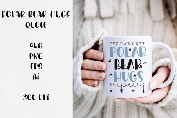 Polar Bear Hugs Christmas SVG Review: A Festive Embroidery Design for Real Projects