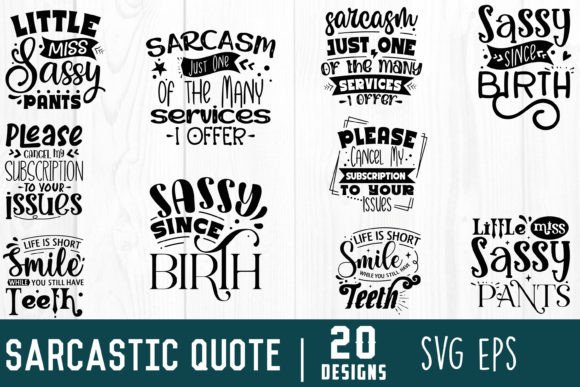 Sarcastic Quote SVG Bundle Review: Sassy Designs for Real Projects