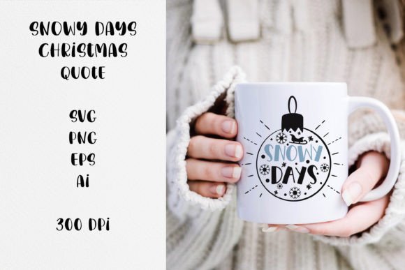 Snowy Days Christmas Quote SVG Review: A Designer’s Perspective