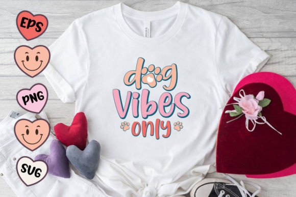 Vibes Only Dog Quote SVG PNG: A Designer’s Perspective