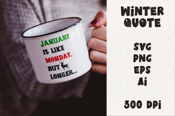 Winter Quote SVG for Real Embroidery Projects